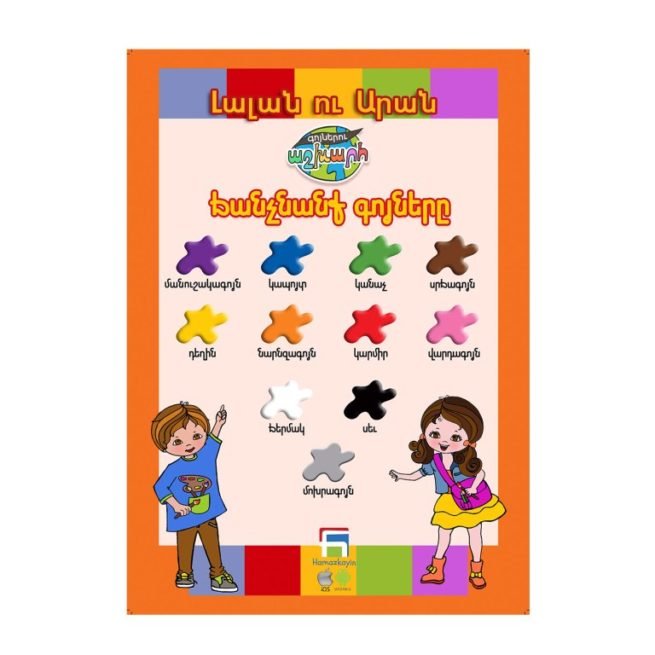 Armenian Alphabet Poster Lalan Ara s Shop Armenian alphabet poster lalan ara s shop